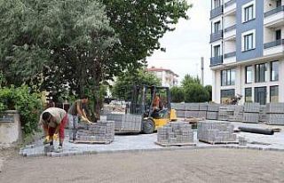 Burhaniye’de sezon öncesi yol çalışmalarına...