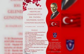 Bursa Kız Lisesi geleneksel mantı gününde buluşuyor