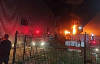Bursa’da lunapark ve çocuk oyun grubu üreten fabrikada...