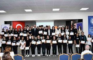 Bursa’da örnek projede sertifika heyecanı