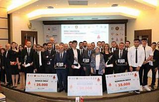 Büyük yarışmada ödüller sahibini buldu
