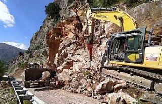 Büyükşehir’den Kapuzbaşı Şelaleleri yolunda...