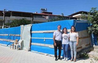 Çadırda hazırlandığı LGS’deki başarısıyla...