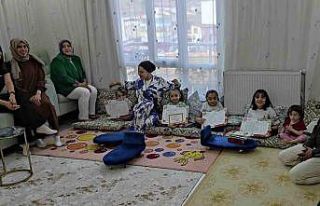 Cam kemik hastası kardeşler pasta eşliğinde karne...