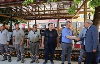 Çameli Belediyesi’nde bayramlaşma merasimi