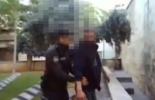 Camiden hırsızlık yapan şüpheli yakalandı