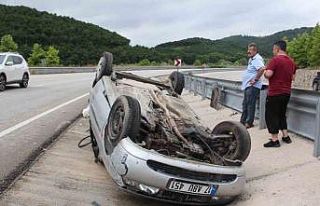 Çan-Biga Karayolu’nda 2 ayrı kazada 7 yaralı