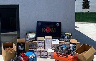 Çanakkale’de kaçak sigara operasyonu