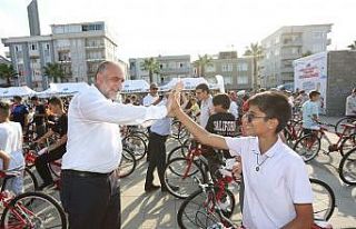 Canik’te camiye giden çocuklar için anlamlı proje