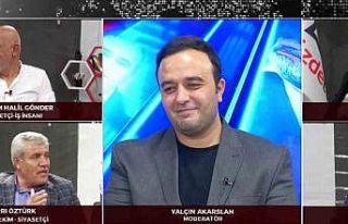 Canlı yayında sürpriz misafir