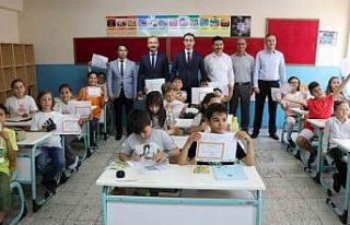 Çaycuma’da karneler verildi