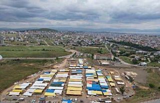 Çayırova Kurban Pazarına hayvanlar gelmeye başladı