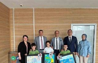 Çevre duyarlılığına resim, şiirler ve kompozisyonlarla...