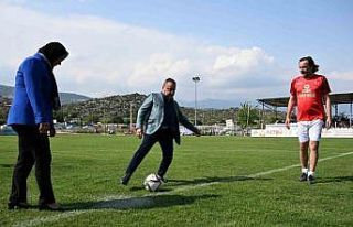 Çiftçi Kupası’nın başlama vuruşunu Başkan...