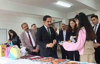 Çıldırlı öğrencilerden el emeği göz nuru sergi