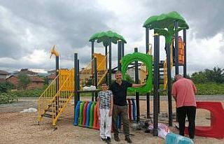Çocuk parkı Kurban Bayramından önce hizmete sunulacak