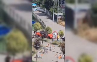 Çocuk parkında silahlı dehşet: O anlar kamerada