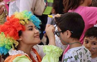 Çocuklar bayram sevincini erken yaşadı