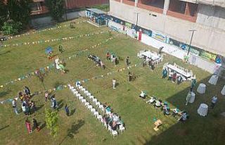 Çocuklar çevre şenliğinde doyasıya eğlendi