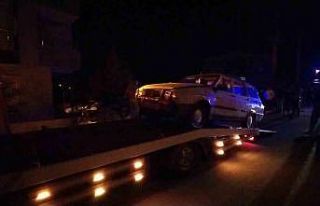 Çorum’da iki otomobil çarpıştı: 1 yaralı