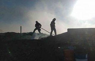 Çorum’daki hurdalık yangını kontrol altına...