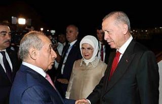 Cumhurbaşkanı Erdoğan Azerbaycan’da