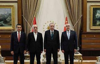 Cumhurbaşkanı Erdoğan, Bakan Işıkhan ile TİSK...