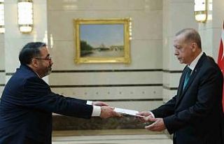 Cumhurbaşkanı Erdoğan, Peru Büyükelçisi Cesar...