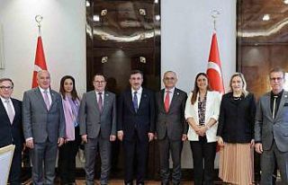 Cumhurbaşkanı Yardımcısı Yılmaz, KKTC Ticaret...