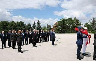 Cumhurbaşkanlığı Kabinesi Anıtkabir’de