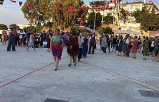 Datça Halk Eğitim Merkezi kursiyerleri hünerlerini...