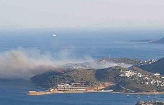 Datça’da orman yangını