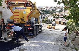 Demirci’deki selin izleri büyükşehir belediyesi...