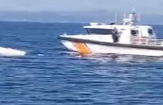 Denizden buzdolabı çıktı