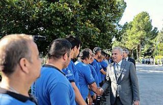 Denizli Büyükşehir ailesi bayramlaştı