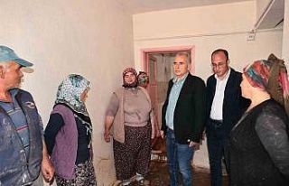 Denizli’de sel bölgesinde 280 personel ve 105 adet...