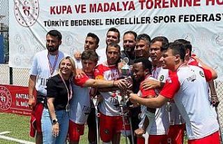Denizlili Ampute Futbol Takımı, Süper Lig’e yükseldi