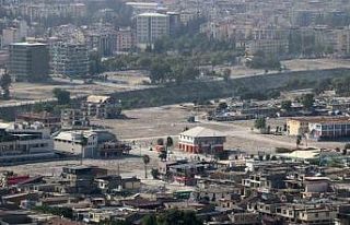 Depremin Hatay’daki izleri gökyüzünden görüntülendi
