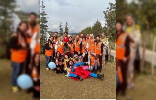 Depremzede çocuklar bu etkinlikle mutlu oldu