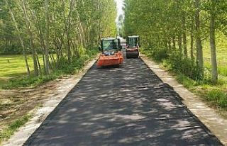 Dereköy Köyü’ne 3 bin 200 metrelik asfalt yol...
