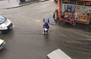 Develi ve Tomarza’da sel