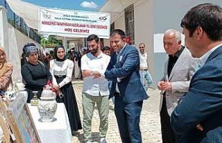 Dicle’de eğitim gören kursiyerler çalışmalarını...