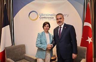 Dışişleri Bakanı Fidan, İngiliz ve Fransız mevkidaşları...