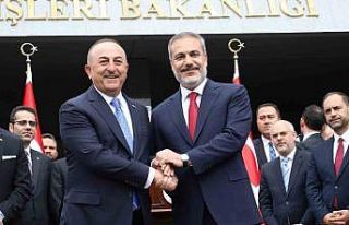 Dışişleri Bakanlığında devir teslim