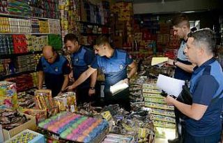 Diyarbakır’da zabıtadan bayram öncesi maytap...