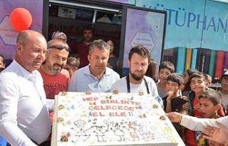 Doğum gününü kutlayamayan depremzede çocuklar...