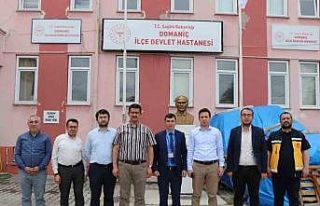 Domaniç ilçe sağlık hizmetleri yerinde değerlendirildi