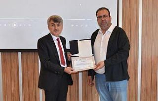 DPÜ AFAMER’de sertifika töreni