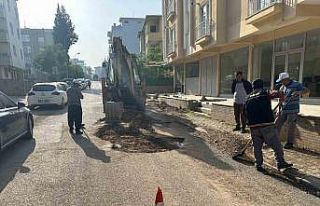 Dulkadiroğlu’nda asfalt çalışması