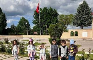 Dumlupınar’da 4-6 yaş Kur’an Kursu öğrencileri...